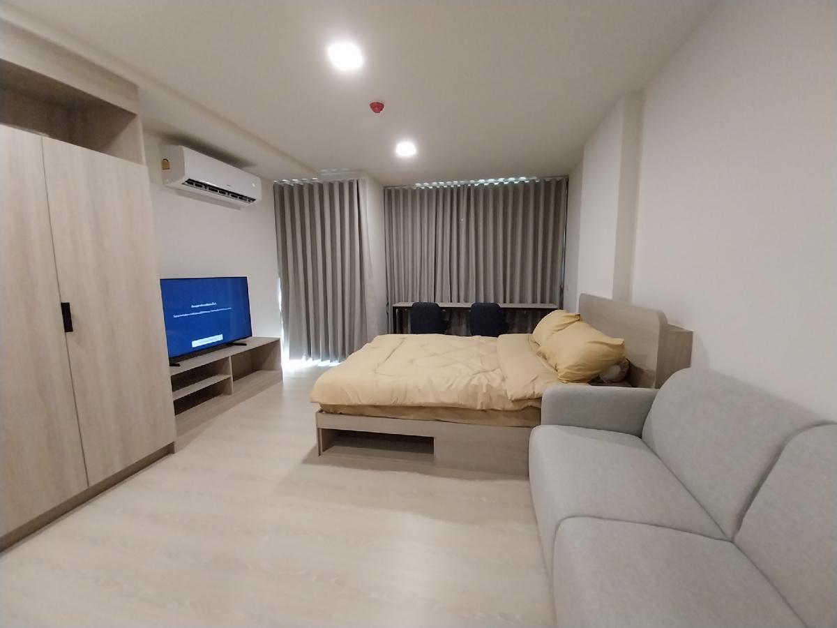 For RentCondoPathum Thani,Rangsit, Thammasat : For Rent D condo Hype Rangsit 
New room, full furnished , ready to move in
📌near Bangkok University