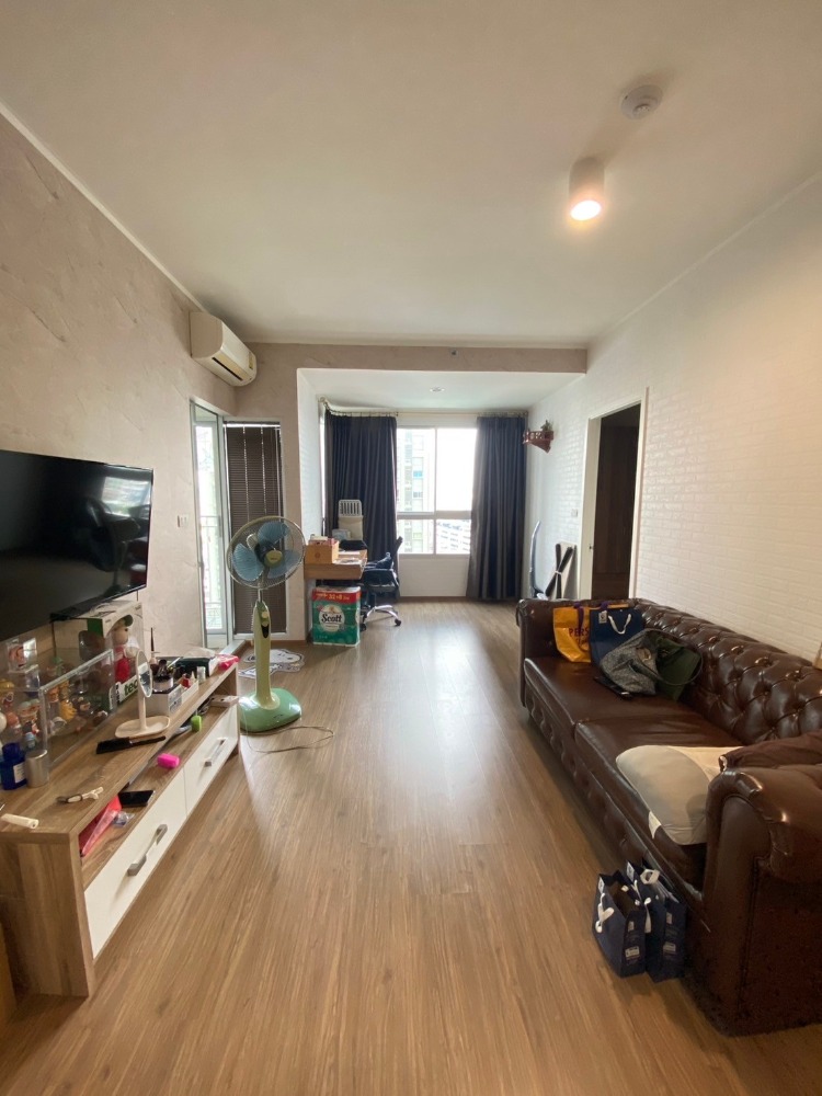 For SaleCondoThaphra, Talat Phlu, Wutthakat : Condo for sale, U Delight @ Talatphlu Station, corner room, 2 bedrooms, size 49.8 sq m., Building B, fully furnished, ready to move in, complete furniture and electrical appliances, view of the projects swimming pool, convenient transportation, close to B