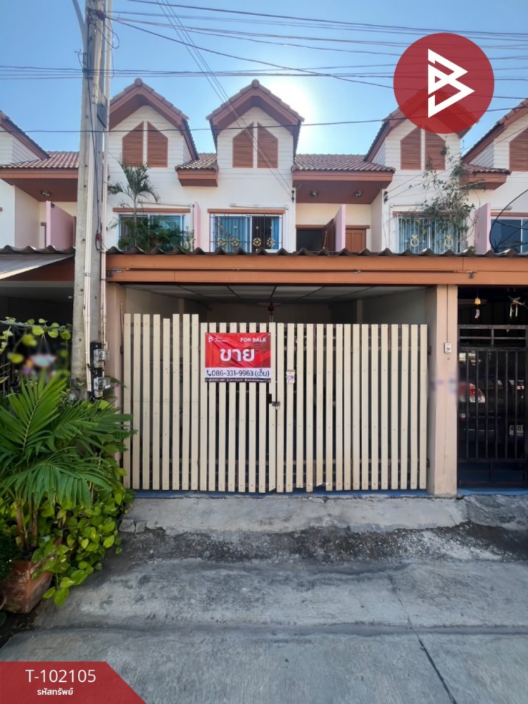 For SaleTownhouseChachoengsao : Townhouse for sale, Yadda Place Project, Bang Pakong, Chachoengsao