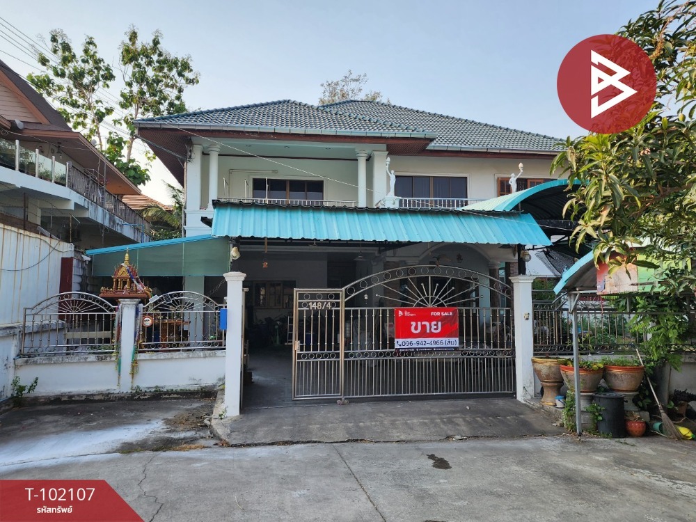 For SaleHousePattaya, Bangsaen, Chonburi : Single house for sale, Sam Muk Thani Village, Chonburi (Sam Muk Thani), Chonburi