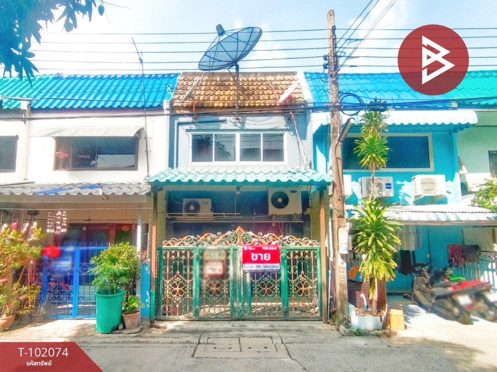 For SaleTownhouseSapankwai,Jatujak : Townhouse for sale, Sombat Thep Village, Ngamwongwan 59, Bangkok