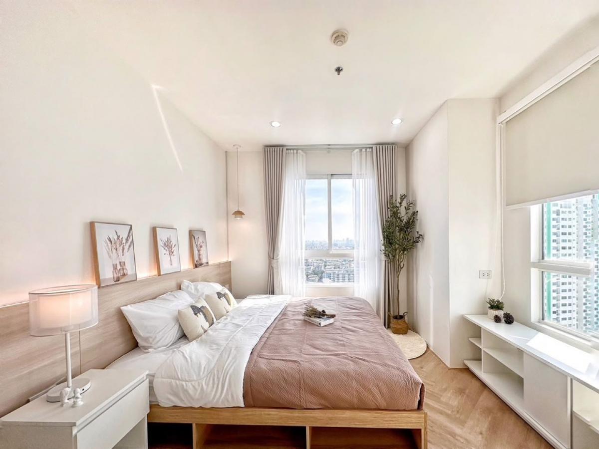 For SaleCondoKaset Nawamin,Ladplakao : ✨ “Life is perfect here…near BTS Sena, Kasetsart University, fully furnished condo, ready to move in! ✨ Warm atmosphere, beautiful view, good location, close to everything you want 🌆”