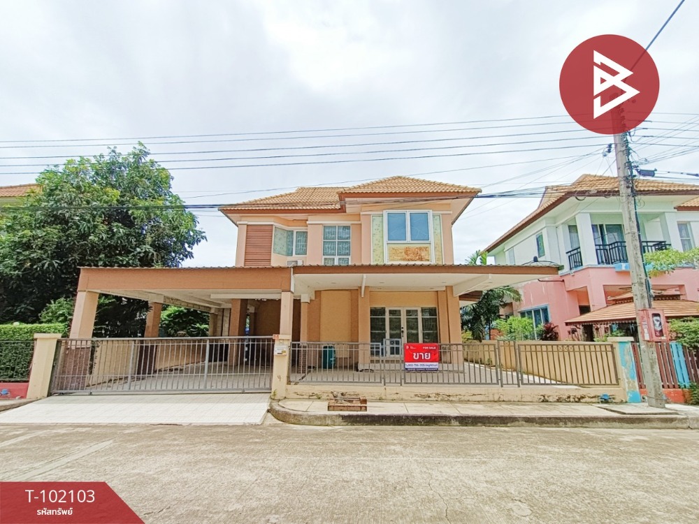 For SaleHouseSamut Prakan,Samrong : Single house for sale, Rasika Theparak Village, Samut Prakan