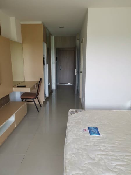 For RentCondoBangna, Bearing, Lasalle : 🌟🎉FOR RENT << Landmark Residence ABAC Bangna >> Large room, fully equipped, ready to move in immediately, near 🔺️ ABAC Bangna University #ASB-0108