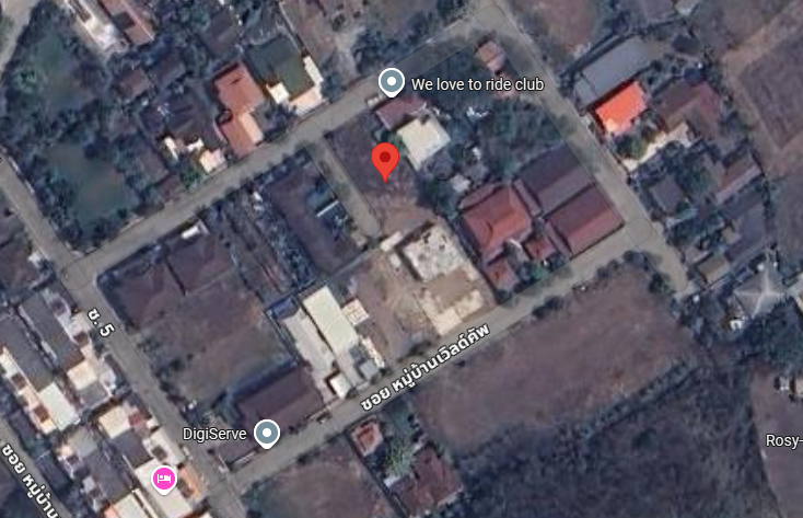 For SaleLandChiang Mai : For sale: 4 plots of vacant land, World Club Land Village, Hang Dong District, Chiang Mai Province