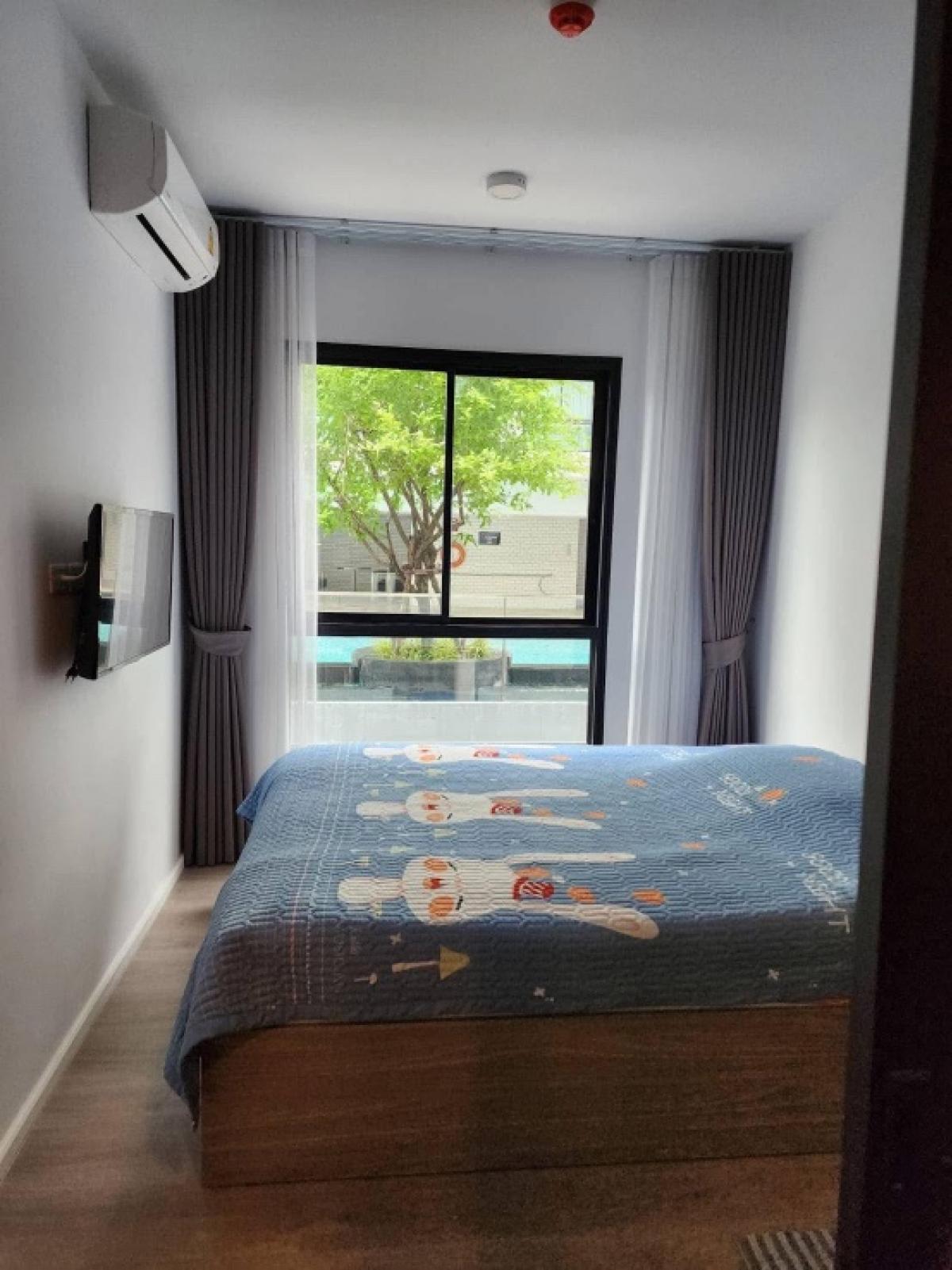 For RentCondoBangna, Bearing, Lasalle : For rent: Notting Hill Sukhumvit 105, 2nd floor, Building A, price 10,000 baht, size 26 sq m, ready to move in March, accepting reservations 📌 Good location, easy to find food