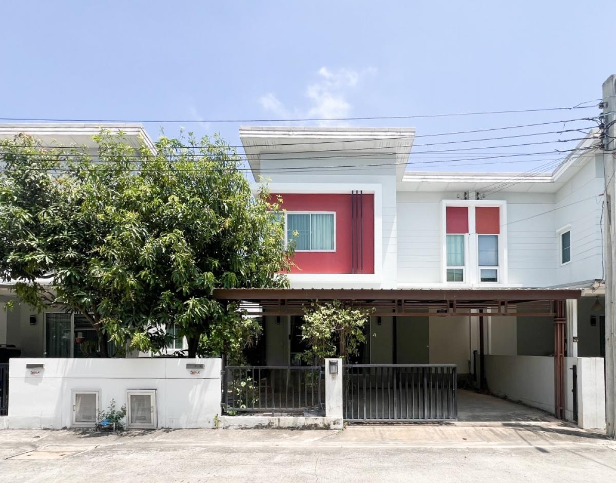 For SaleHouseRama5, Ratchapruek, Bangkruai : For sale - Twin house, good price ☘️Casa Presto project, Wongwaen-Pinklao☘️Only 3.49 million baht.