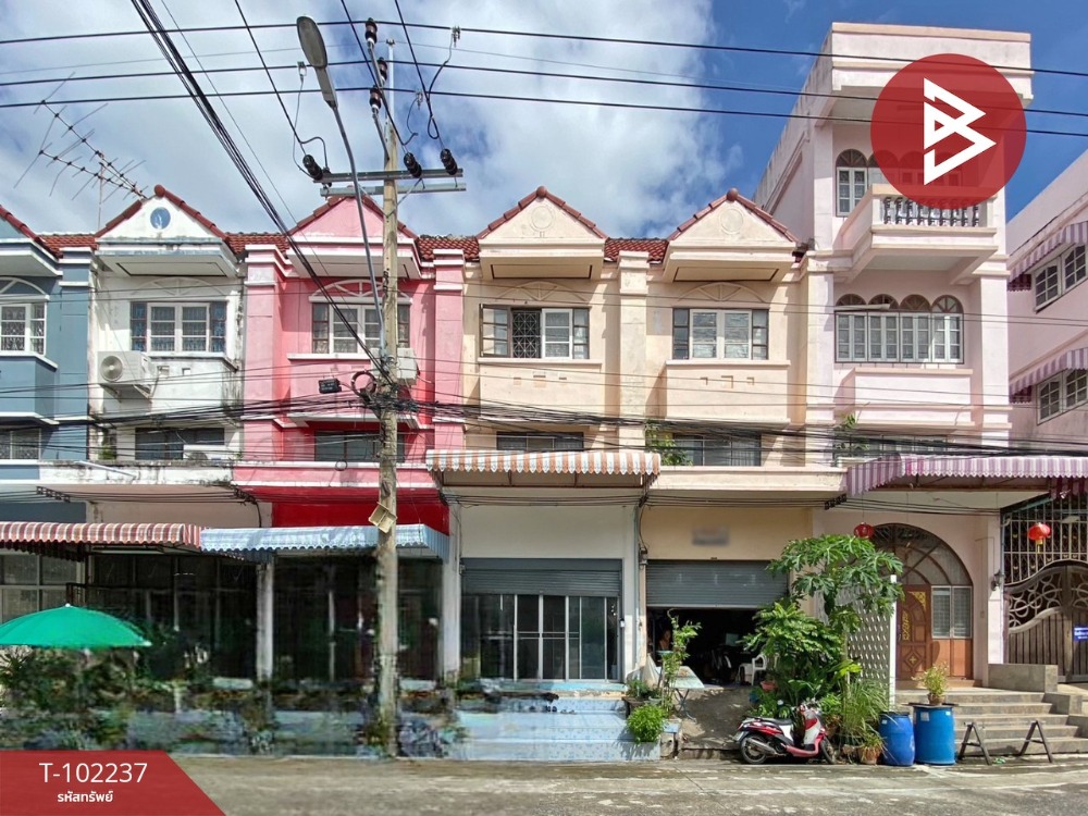 For SaleTownhouseSamut Prakan,Samrong : Townhouse for sale, Thap Thong Village, Bang Sao Thong, Samut Prakan