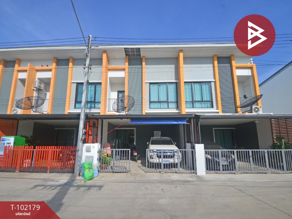 For SaleTownhouseChachoengsao : Townhouse for sale, My-Green Village @Bangna, Km. 42, Bang Pakong, Chachoengsao