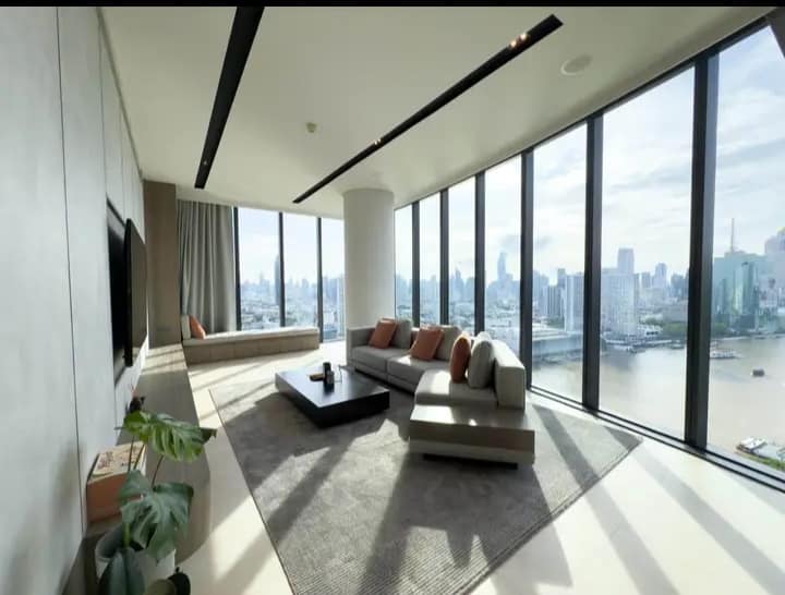 ให้เช่าคอนโดวงเวียนใหญ่ เจริญนคร : 🌿🏙️Banyan Tree Residences Riverside Bangkok 🌿🏙️ #ForRent 2 Beds 🌟 180 sq.m. 🌟