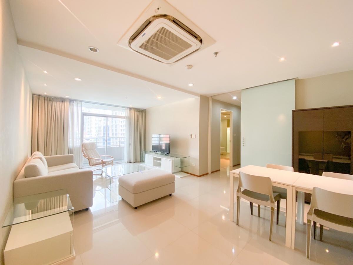 For RentCondoWitthayu, Chidlom, Langsuan, Ploenchit : Grand langsuan 2 bed 2 bath 103 sqm