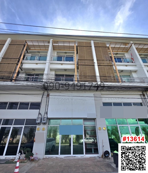 For RentShophouseBang Sue, Wong Sawang, Tao Pun : For rent: 3.5-storey commercial building, Chuenchuen Modus Vibhavadi, near Don Mueang Airport