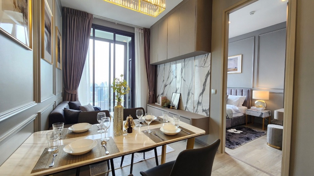 ให้เช่าคอนโดราชเทวี พญาไท : ⚜️ LUXURY BRAND NEW 1 bedroom for rent 35,000 baht in prime area ⚜️