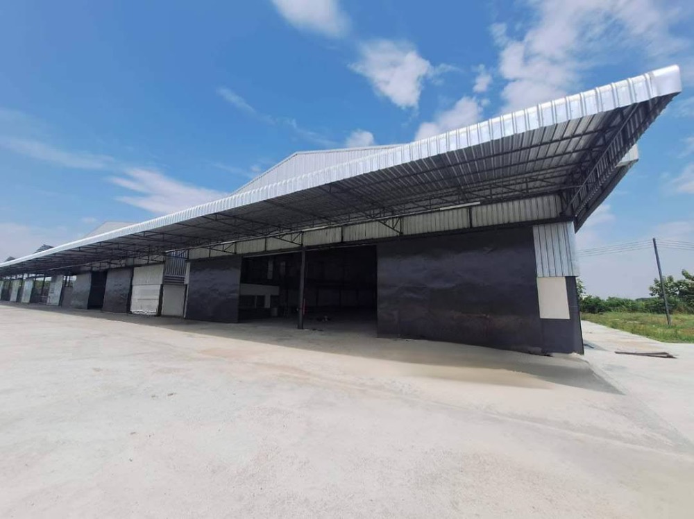 For RentFactoryPattaya, Bangsaen, Chonburi : 🏬#Warehouse for rent with office **Purple area [Newly built] ** Location: Amata Nakorn, Phan Thong, Ban Kao Road, Chonburi