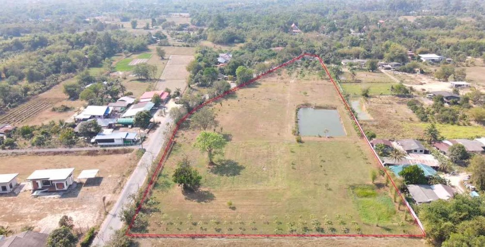 For SaleLandNakhon Nayok : Very cheap sale!! Land filled in 12-3-63 sq.w. Mountain view, next to the road, with a pond, Ban Na District, Nakhon Nayok Province, near Ban Na Intersection, Chulachomklao Royal Military Academy