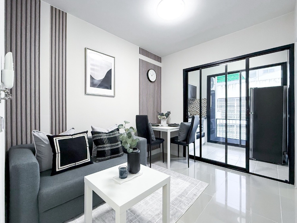 For SaleCondoRamkhamhaeng, Hua Mak : ✨Lipp Condo Ramkhamhaeng 43/1, a condo with a great price, fully furnished with electrical appliances, complete facilities, ready to move in immediately🔥