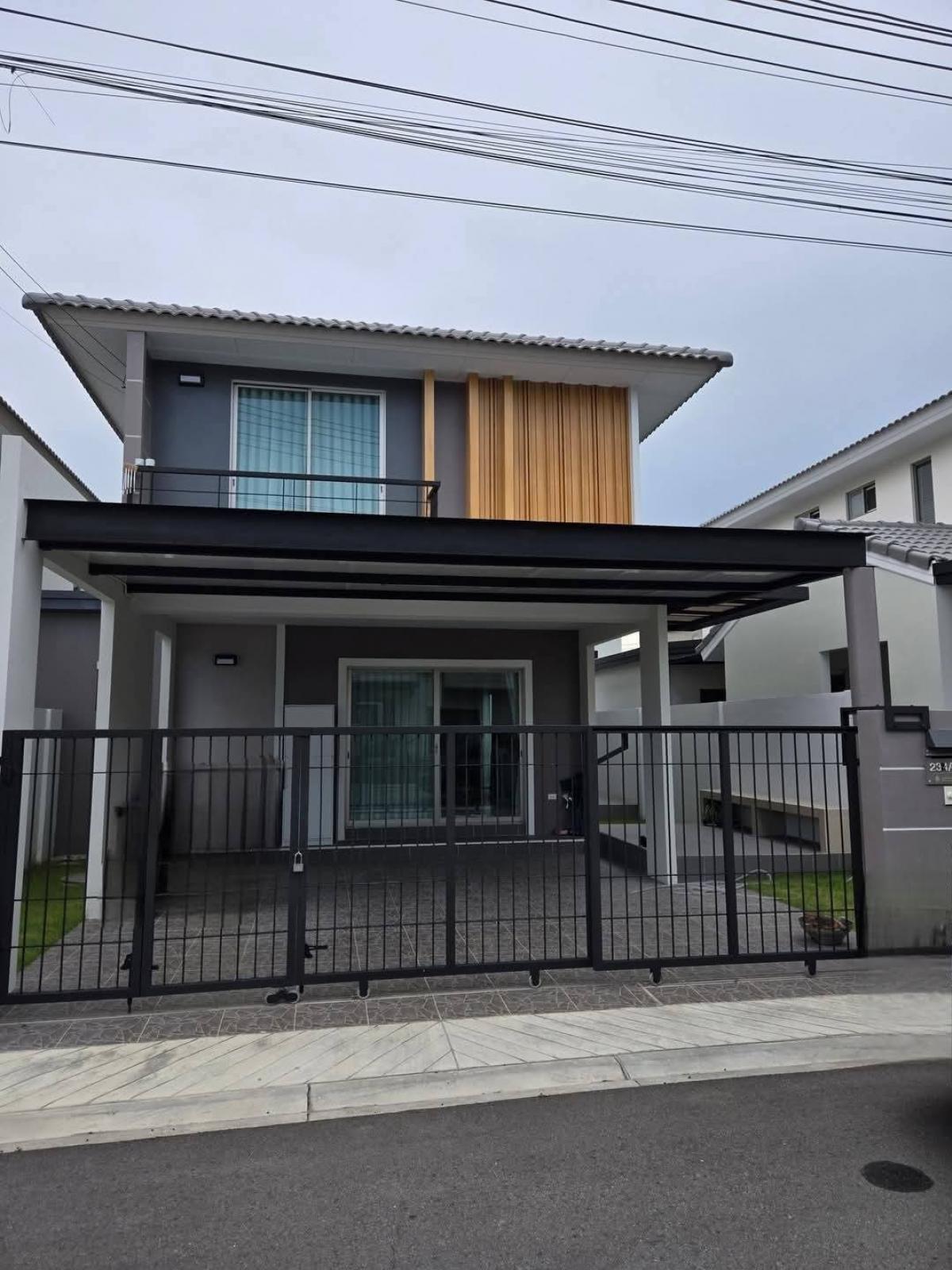 ขายบ้านพัทยา บางแสน ชลบุรี สัตหีบ : House for sale and rent at  Life in the garden, 36Rd., Near Regent school