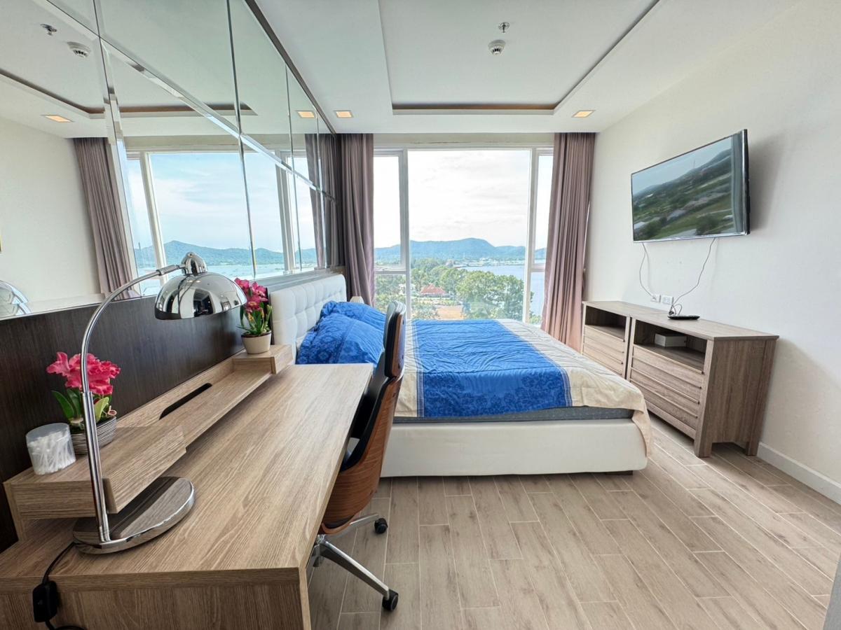 For RentCondoPattaya, Bangsaen, Chonburi : Condo for rent Del Mare 2 bedrooms, 2 bathrooms, room size 80 sq m., next to Bang Saray beach