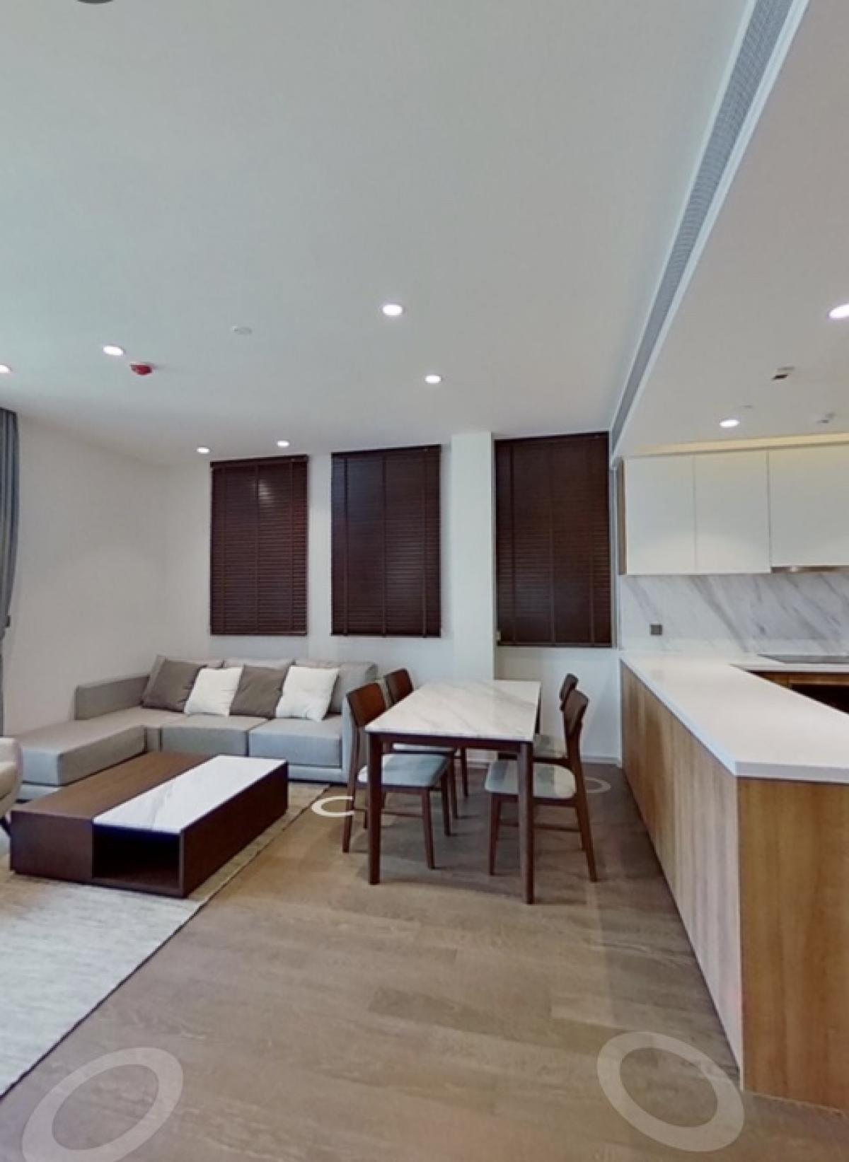 For RentCondoSukhumvit, Asoke, Thonglor : ♻️ For rent, luxury condo, Munich Sukhumvit 23, High floor, beautiful view, high privacy, size 80 sq m, pets allowed, prime location, common area, Panorama view, fully furnished 🚇MRT Sukhumvit BTS Asoke