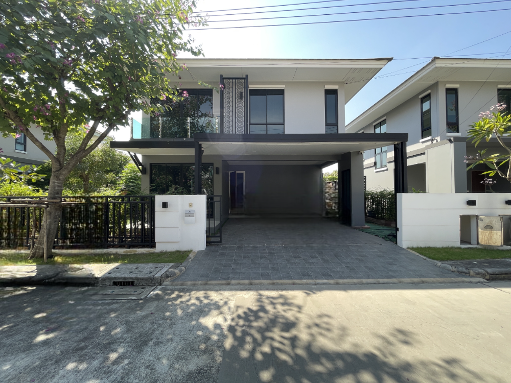 For SaleHouseChaengwatana, Muangthong : 🏡Project house, Sammakorn Chaiyaphruek-Chaengwattana, beautifully built-in throughout the house, best location💖best price in the project