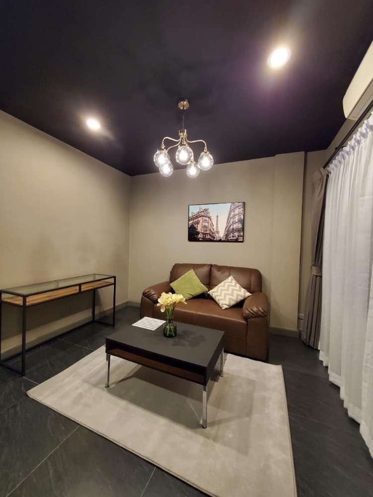 For RentTownhouseRamkhamhaeng, Hua Mak : ✅🌟🏡 Rent a house in the Town Plus Huamark project, Soi Krungthep Kreetha 7, beautifully decorated, ready to move in, good location, convenient transportation