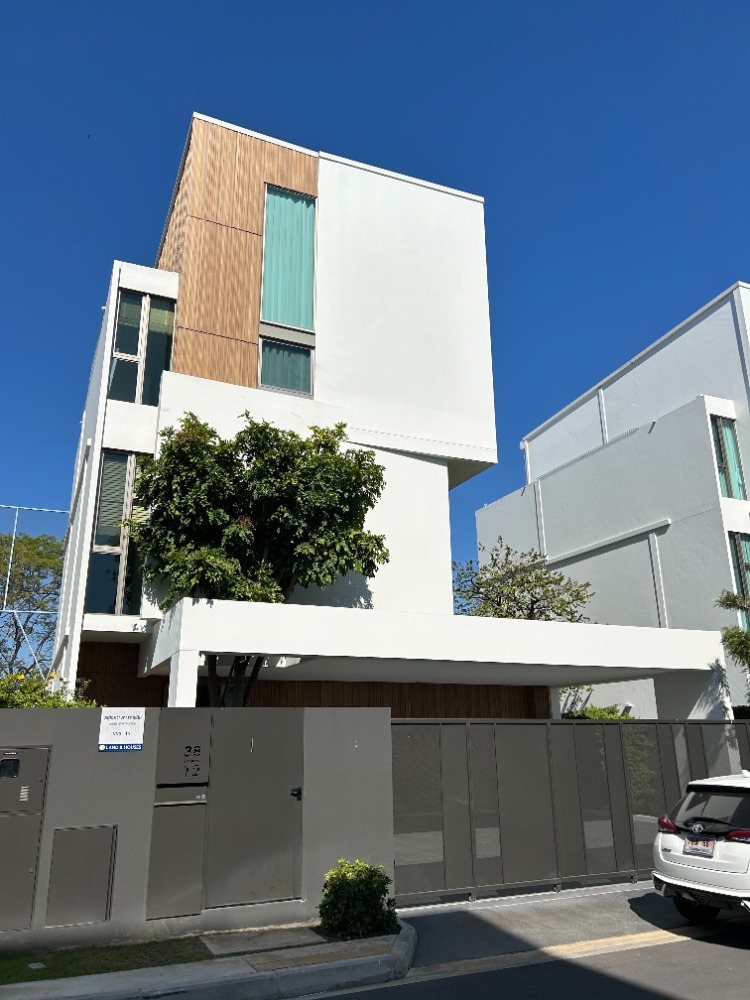 For RentHousePattanakan, Srinakarin : Single house, VIVE Rama 9, near Wellington College International School, Bangkok, Krungthep Kreetha, fully furnished, ready to move in, VIVE Rama 9 For Rent