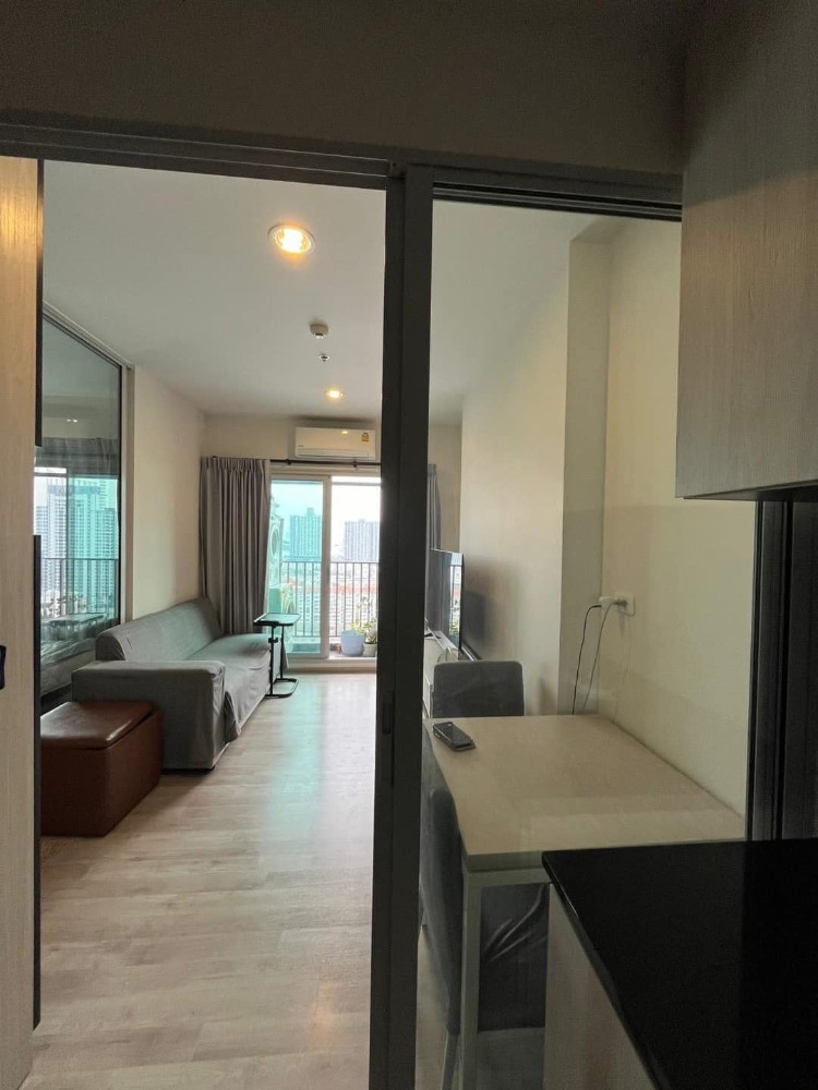 For RentCondoRamkhamhaeng, Hua Mak : ⭐🎉FOR RENT>> Niche Mono Ramkhamhaeng>> Near Ramkhamhaeng University, BTS Lam Sali, 23rd floor, Building A, fully furnished #LV-MO1109