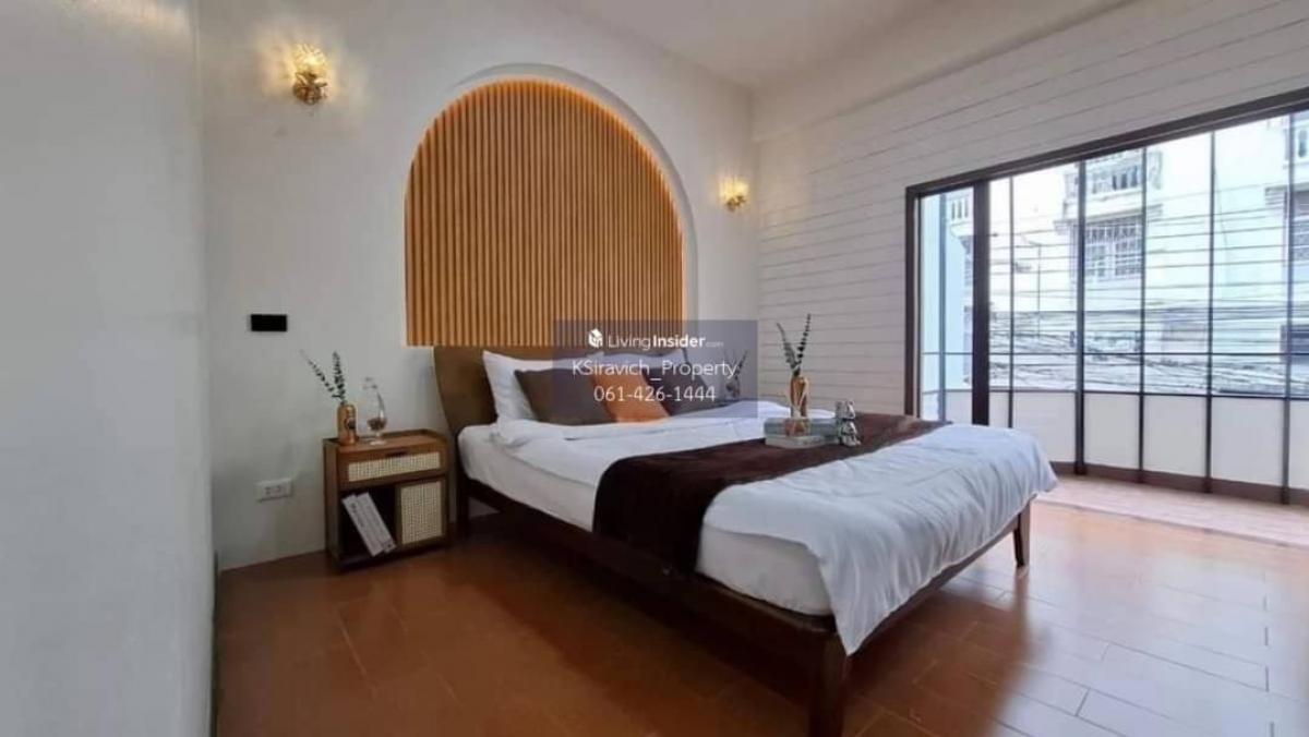 For RentRetail SpaceKasetsart, Ratchayothin : Rent a Townhome, Kasetsart, Bang Khen, near the sky train, 300 meters, suitable for spa, massage shop, Saha Clinic, Studio Studio, Live selling products Online merchants shooting