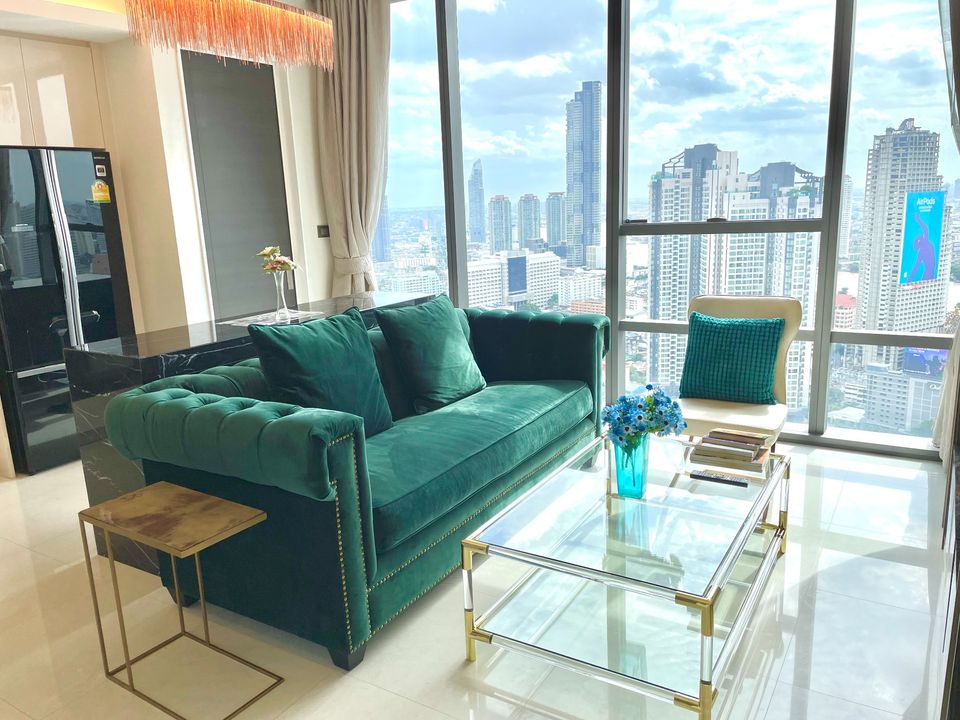 For RentCondoWongwianyai, Charoennakor : Condo for rent The Bangkok Sathorn 64.47 sq m. near BTS Surasak