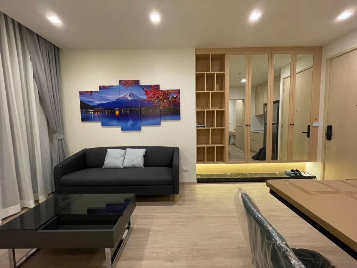 For RentCondoSukhumvit, Asoke, Thonglor : A brand-new room that has never been rented out, located in a prime project in the heart of Sukhumvit.