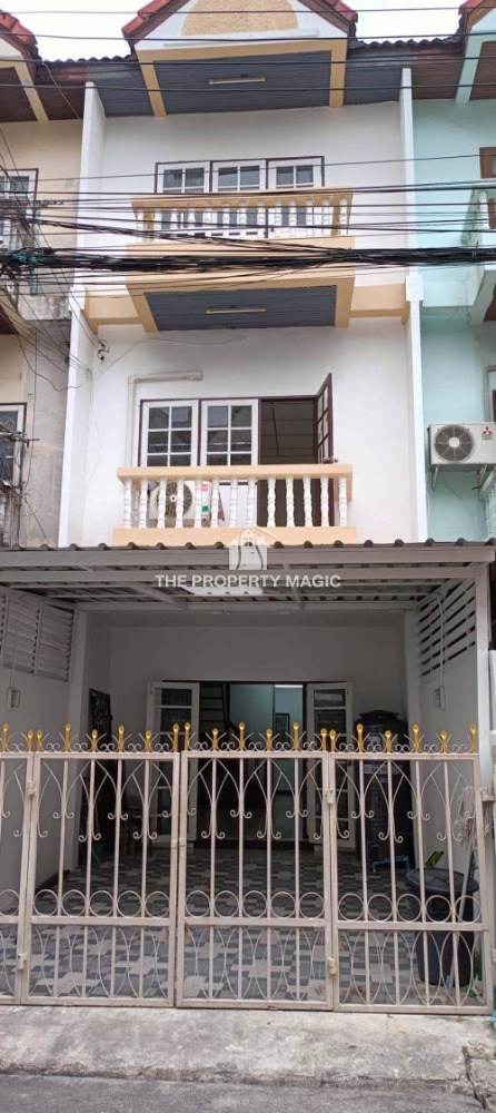 For RentTownhouseVipawadee, Don Mueang, Lak Si : 3-storey townhouse, newly decorated, good location, for rent, Don Mueang-Vibhavadi area, near Don Mueang District Office, only 1.7 km.