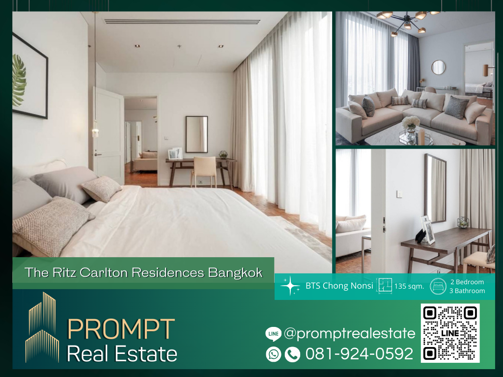 For RentCondoSathorn, Narathiwat : ST10596 - The Ritz Carlton Mahanakorn Residences Bangkok  :  เดอะ ริทซ์ คาร์ลตัน เรสซิเดนเซส บางกอก - ULTIMATE LUXURY
/ BTS ChongNonsi