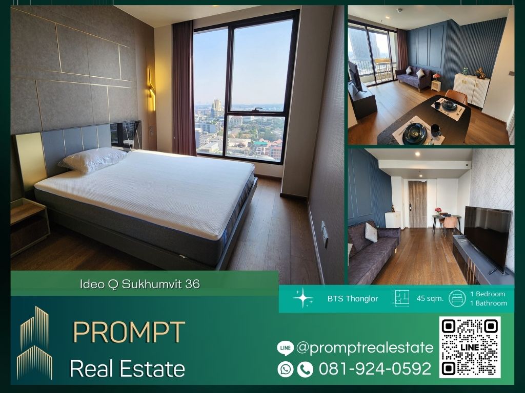 For RentCondoSukhumvit, Asoke, Thonglor : IJ03967 - Ideo Q Sukhumvit 36 :  ไอดีโอ คิว สุขุมวิท 36 - BTS thonglor / BTS Phrom Phong