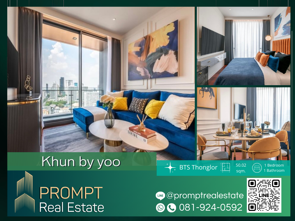 For RentCondoSukhumvit, Asoke, Thonglor : KL00245 - Khun by yoo Sansiri :  คุณ บาย ยู แสนสิริ - BTS Thonglor/ SamitivejSukhumvitHospital/ CamillionHospital