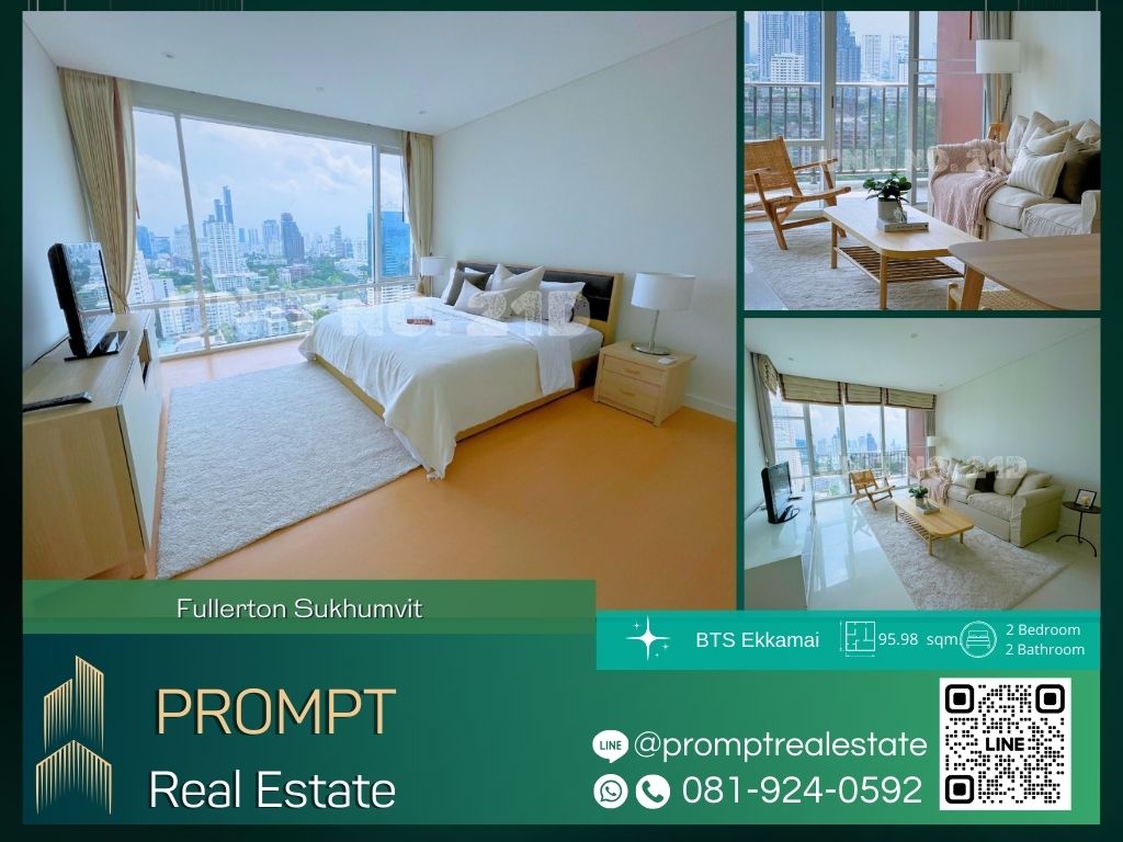 For RentCondoSukhumvit, Asoke, Thonglor : EF00922 - Fullerton Sukhumvit :  ฟูลเลอตัน สุขุมวิท - BTS Ekkamai / BTS Thonglor / SukhumvitHospital