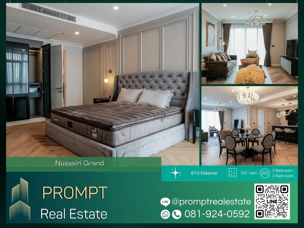 For RentCondoSukhumvit, Asoke, Thonglor : MN04609 - Nusasiri Grand :  ณุศาศิริ แกรนด์ - BTS Ekkamai / BTS Phra Khanong / Sukumvit Hospital