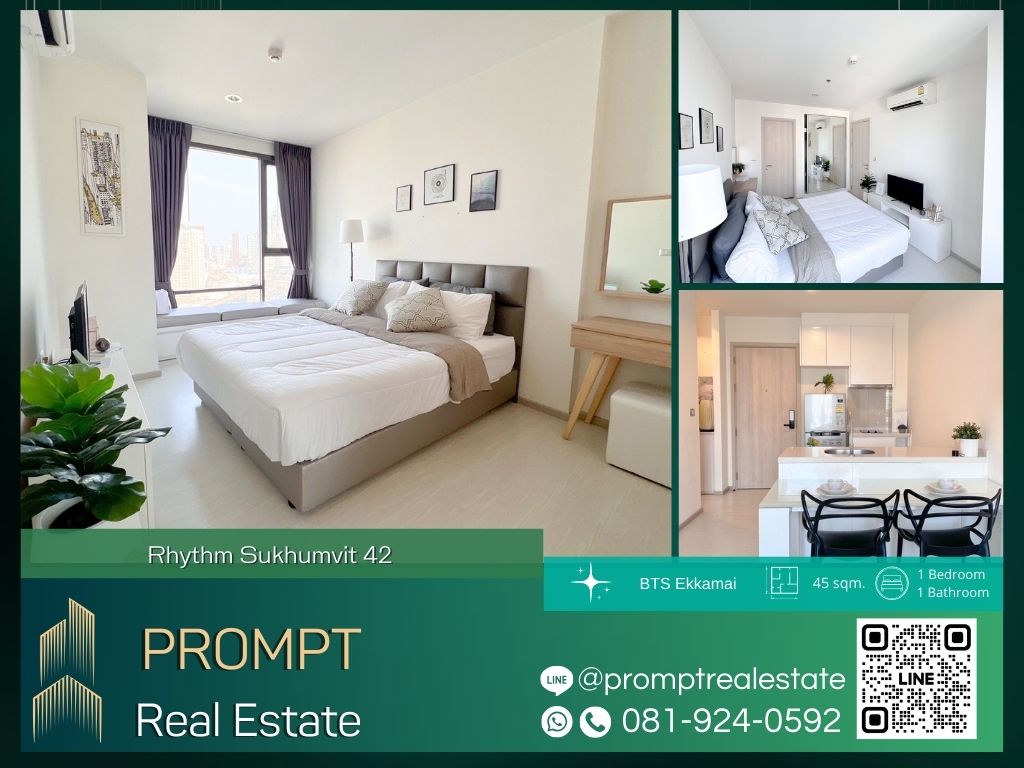 For RentCondoSukhumvit, Asoke, Thonglor : QR03863 - Rhythm Sukhumvit 42 :  ริทึ่ม สุขุมวิท 42 - BTS Ekkamai / EkkamaiGateway