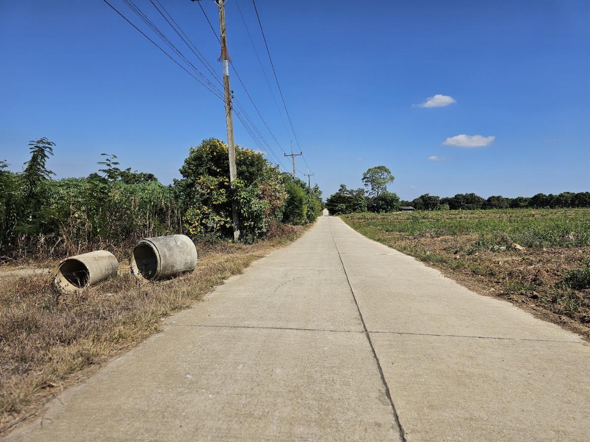 For SaleLandChanthaburi : Garden land for sale, next to a concrete road, Soidao District, Chanthaburi