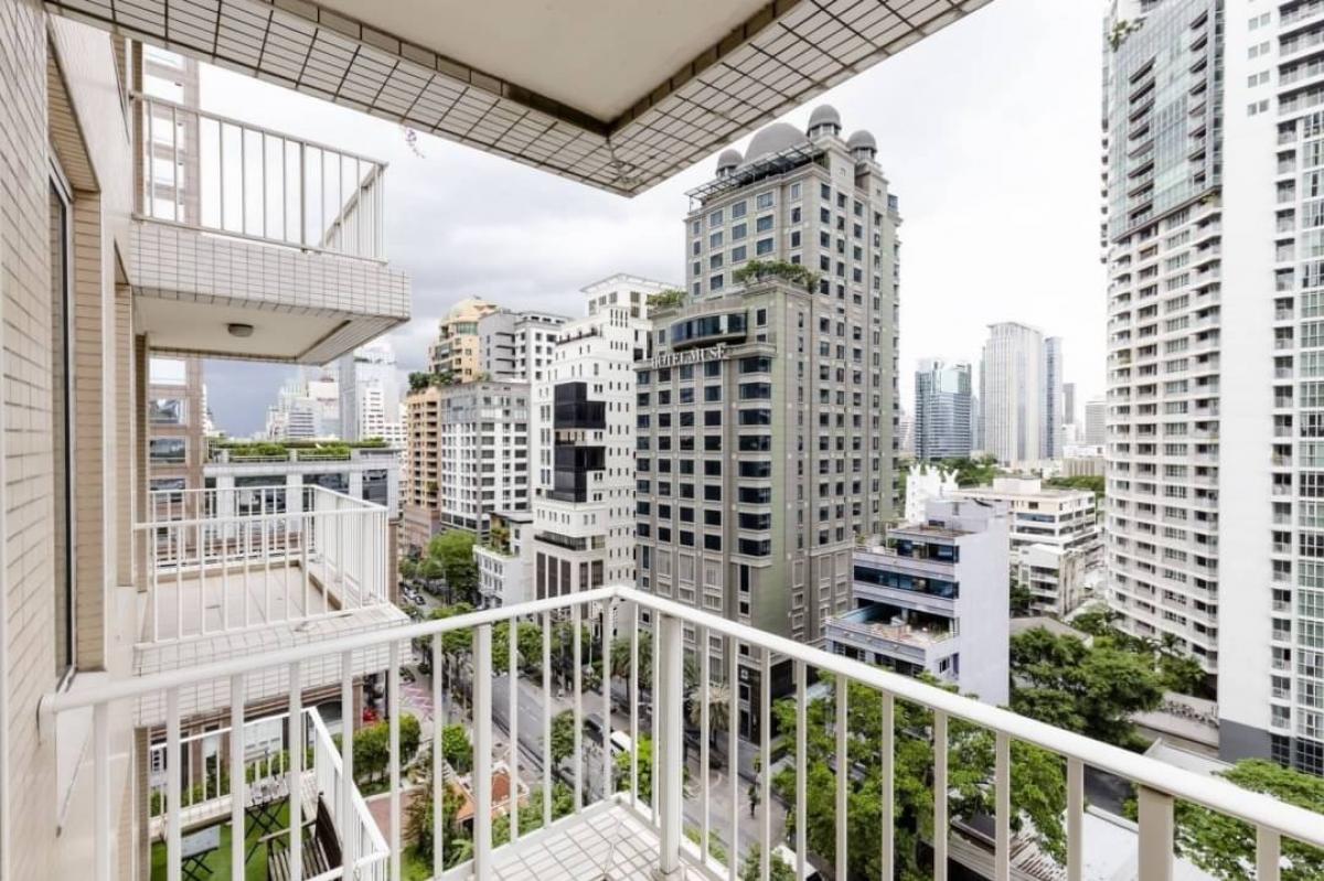 For RentCondoWitthayu, Chidlom, Langsuan, Ploenchit : Langsuan Ville for rent