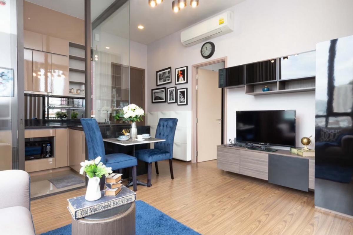 For RentCondoOnnut, Udomsuk : 💢 For rent: The line Sukhumvit 71, size 45 sq m, 1 bedroom, very beautiful room, 6th floor, same floor as the swimming pool, BTS Phra Khanong, only 400 meters.