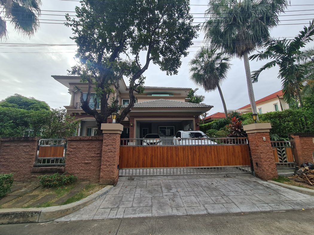 For SaleHouseNonthaburi, Bang Yai, Bangbuathong : For sale: Single house, beautiful and livable, Lat Phrao Elegance, Ratchaphruek - Rattanathibet, 485 sq m., 184 sq wa., near DBS International School, Ratchaphruek