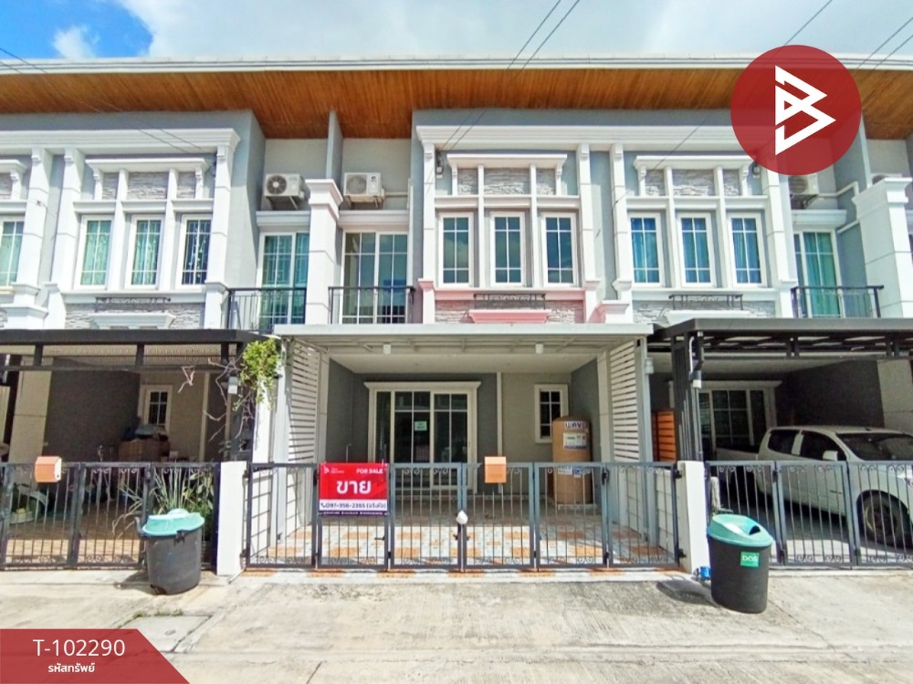 For SaleTownhouseBangna, Bearing, Lasalle : Townhouse for sale, Golden Town Village 3, Bangna-Suan Luang, Bangkok