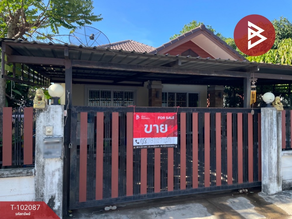 For SaleHouseChachoengsao : Single house for sale, Sky Premier Village, Yaow plot, Chachoengsao, ready to move in