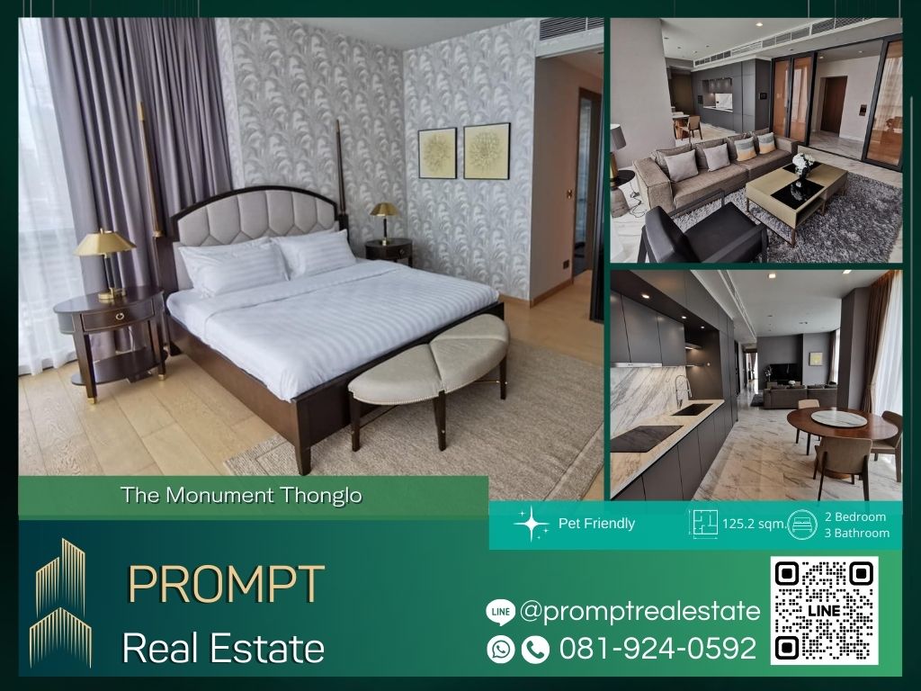 For RentCondoSukhumvit, Asoke, Thonglor : ST12897 - The Monument Thonglo :  เดอะ โมนูเมนต์ ทองหล่อ - Pet Friendly