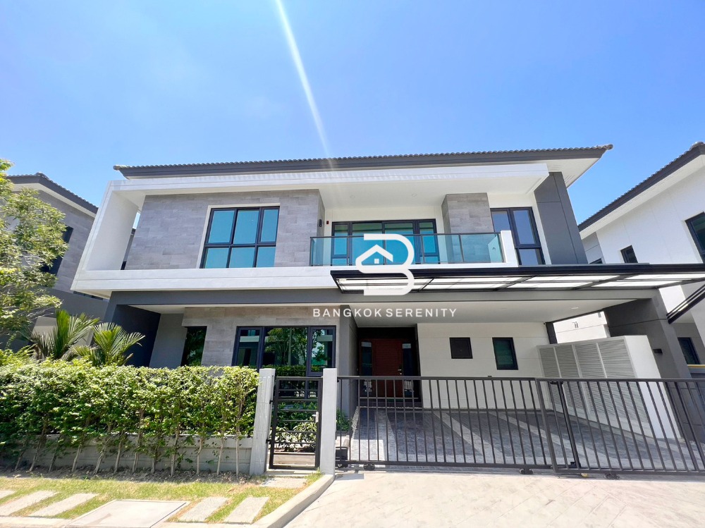 ให้เช่าบ้านบางนา แบริ่ง ลาซาล : House for rent at the City Bangna (New Project)