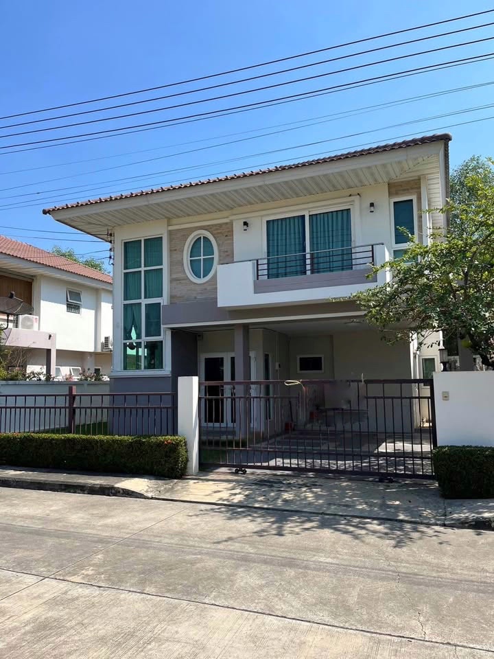 For RentHouseMahachai Samut Sakhon : Single house for rent, Wongwaen-Rama 2, Phanthai Norasing