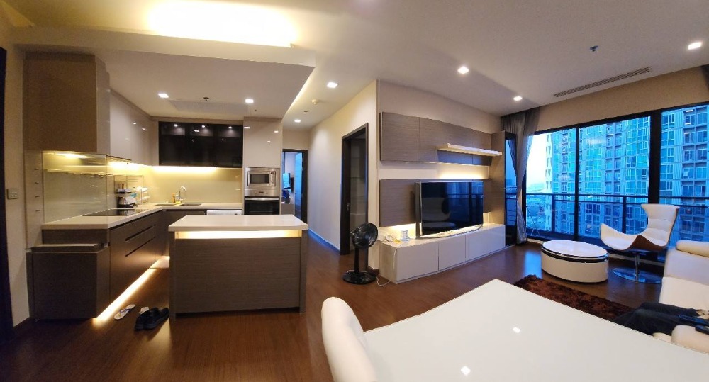 ให้เช่าคอนโดรัชดา ห้วยขวาง : Condo for rent Ivy Ampio : คอนโดให้เช่า ไอวี่ แอมพิโอ ตกแต่งครบ พร้อมเข้าอยู่ ห้องใหม่ไม่เคยปล่อยเช่า