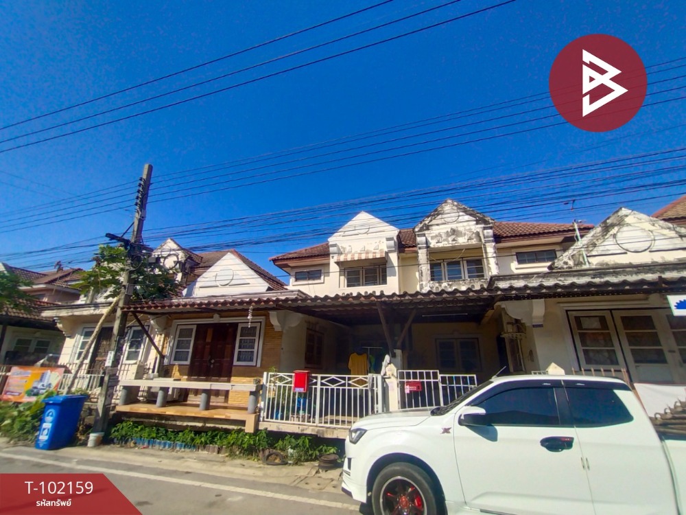 For SaleTownhouseSamut Prakan,Samrong : Townhouse for sale, Pramet Village, Bang Sao Thong, Samut Prakan