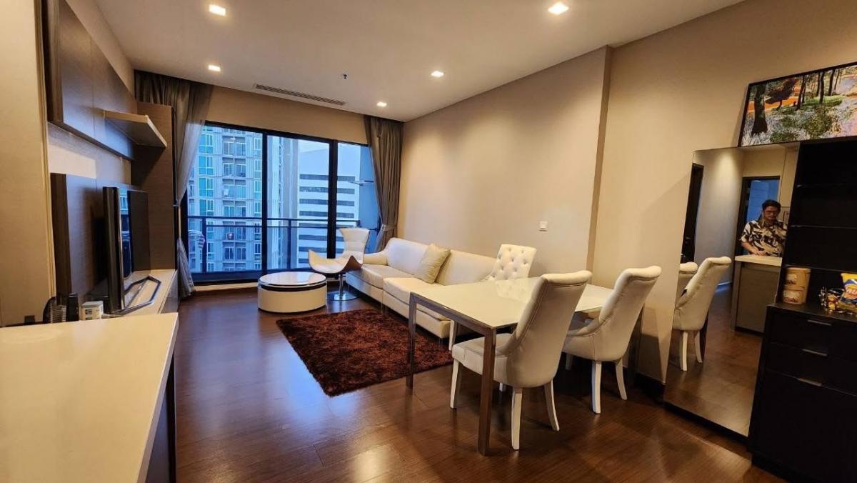 For SaleCondoRatchadapisek, Huaikwang, Suttisan : 📢👇Corner unit at Ivy Ampio for rent / sale , near The Street, Central Rama 9, fully furnished, ready to move in