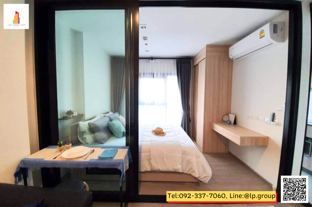 For RentCondoBang kae, Phetkasem : Condo for rent "The Base Phetkasem" near MRT Phetkasem 48, Seacon Bang Khae and Siam University, fully furnished, ready to move in